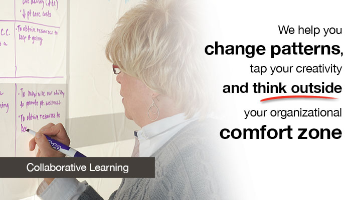 Comfort Zone - Visual metaphor for stepping outside comfort zones